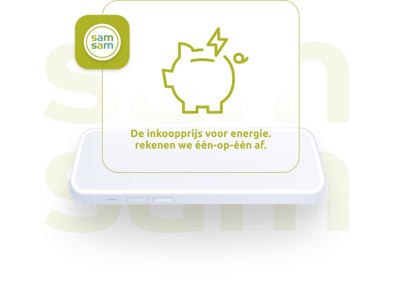 Energie tegen inkoopprijs